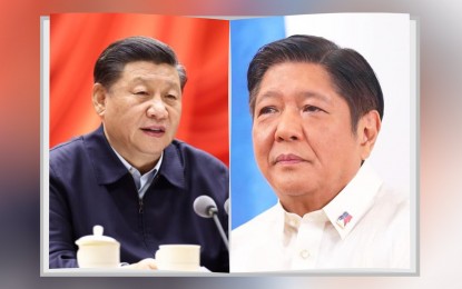 <p>Chinese President Xi Jinping and President Ferdinand R. Marcos Jr. </p>