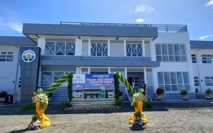 <p><strong>MULTI-PURPOSE BUILDING</strong>. The multi-purpose evacuation center in Lingayen town, Pangasinan inaugurated on Nov. 11, 2022. It was funded by the Philippine Amusement and Gaming Corporation. <em>(Photo by Liwayway Yparrraguirre)</em></p>