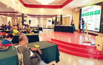 <p><strong>CONSULTATIVE MEETING</strong>. Members of civil society organizations from the agriculture sector in Negros Oriental province attend a 'Dagyaw' consultative meeting at a local hotel in Dumaguete City on Wednesday (Nov. 16, 2022). The 2022 Dagyaw Open Government and Town Hall meeting was initiated by the Department of the Interior and Local Government. <em>(Photo by Judy Flores Partlow)</em></p>