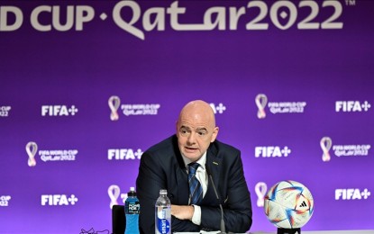 <p>FIFA President Gianni Infantino <em>(Photo by Anadolu)</em></p>