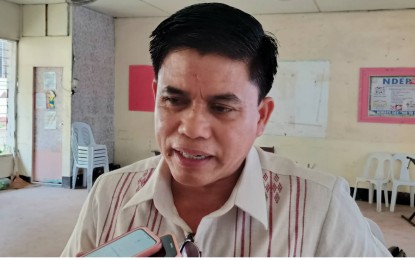 <p><strong>DOWNTREND</strong>. Oton municipal Vice Mayor Jose Neil Olivares says over 1,700 hogs have been depopulated due to African swine fever (ASF) or have died of natural causes in the town as of Nov. 19. However, cases of the animal disease are already declining, he said in an interview on Monday (Nov. 21, 2022). <em>(PNA photo by Perla G. Lena)</em></p>