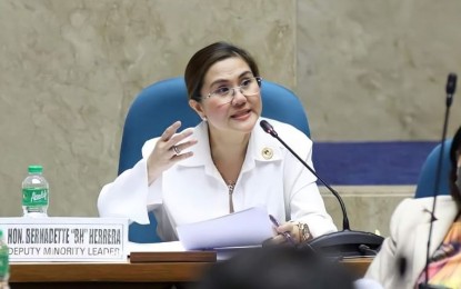 <p>Bagong Henerasyon Party-list Rep. Bernadette Herrera<em> (Photo courtesy of Office of Rep. Bernadette "BH" Herrera)</em></p>