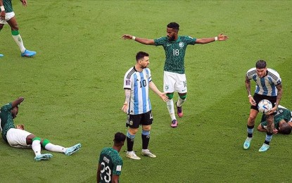 Brave Saudi Arabia shocks World Cup contender Argentina