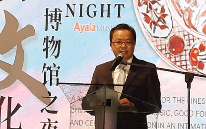 <p>Chinese Ambassador Huang Xilian <em>(PNA photo by Joyce Ann L. Rocamora)</em></p>