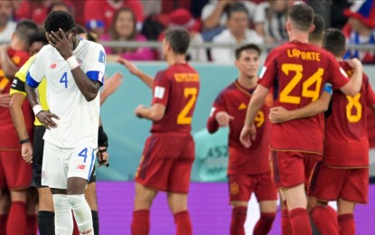 Spain hammers Costa Rica 7-0 in 2022 World Cup