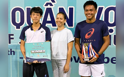 Philippine Tennis Academy ward wins doubles title in Vietnam