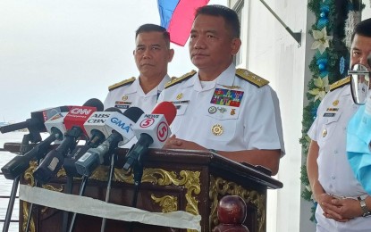 <p>Philippine Navy chief Rear Adm. Toribio Adaci Jr. <em>(PNA photo by Priam Nepomuceno)</em></p>