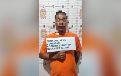 <p>Suspect Arvin Sumague </p>