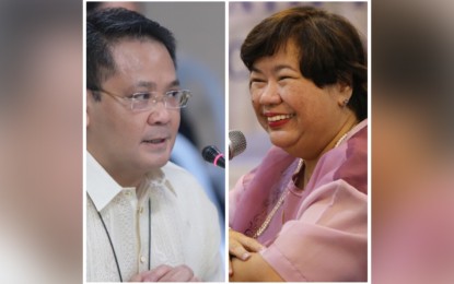 <p><strong>CONFIRMED.</strong> Commission on Audit Chairperson Gamaliel Cordoba (left) and Department of Migrant Workers Secretary Susan Ople pass the tough Commission on Appointments deliberation on Tuesday (Nov. 29, 2022). Both officials vowed to stay true to their duties as public servants. <em>(File photo)</em></p>