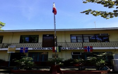 <p>Sarrat National High School building file photo <em>(SNHS FB page) </em></p>