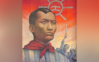 <p>Artistic rendition of Gat Andres Bonifacio. <em>(Image courtesy of EZ Izon/Philippine Free Press Magazine)</em></p>