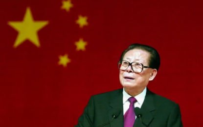 <p>Ex-Chinese President Jiang Zemin <em>(Photo courtesy of Xinhua)</em></p>