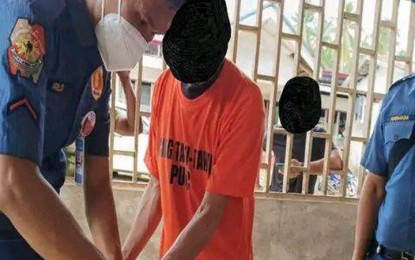 <p><strong>ARREST WARRANT</strong>. Criminal Investigation and Detection Group-9 (CIDG-9) operatives serve an arrest warrant for 25 counts of frustrated murder charges with a total of PHP5 million bail on Tuesday (Nov. 29, 2022) at the Tawi-Tawi provincial jail. The accused was involved in the kidnapping on January 15, 2020 of five Indonesian fishermen in Tambisan, Sandakan City, Sabah. <em>(Photo courtesy of CIDG-9)</em> </p>