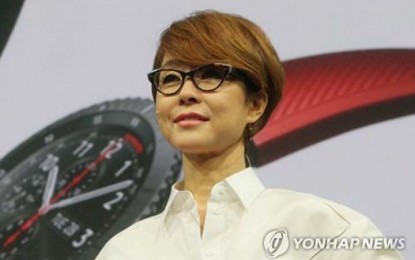 Samsung appoints first female president