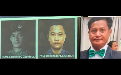 <p><strong>KILLED IN THE LINE OF DUTY.</strong> Families of two slain police officers in Mabalacat City and an agent of the Philippine Drug Enforcement Agency (PDEA) in Pampanga province, who were killed in the line of duty, will receive PHP100,000 cash assistance each. The Pampanga Provincial Peace and Order Council and Provincial Anti-Drug Abuse Council chaired by Governor Dennis Pineda approved the giving of financial aid to the three slain officers in recognition of their vital roles in the fight against illegal drugs. <em>(Photo courtesy of the Office of the Governor-Pampanga)</em></p>