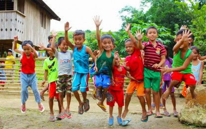 <p><strong>FOR TALLER KIDS.</strong> Children in one of the villages in San Jorge, Samar in this undated photo. At least 70 towns in Leyte and Samar provinces have been included in the World Bank-funded Philippine Multisectoral Nutrition Project that seeks to reduce the incidence of stunting. <em>(Photo courtesy of Gerru Pacuan Ocenar) </em></p>