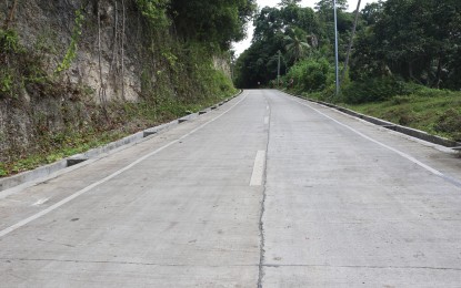 <p><strong>ROAD ACCESS.</strong> A road network connecting Sitio Sagrada to Barangay Poblacion in Kaputian District, Island Garden City of Samal is now passable and will be used by some 848 farmers as access for their produce. The PHP60 million worth of farm-to-market road was turned over by the Department of Agriculture in Region on Dec. 2, 2022.<em> (Photo from DA-11)</em></p>