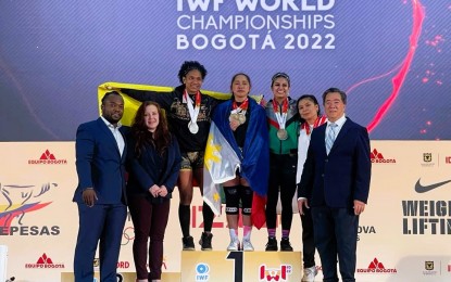 Marcos lauds Diaz's victory at World Weightlifting Championships