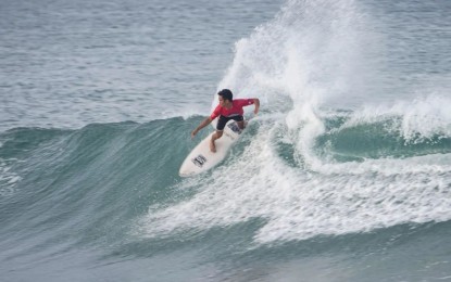 <p>Pilipinas Surfing Nationals Leg 4 in Cabugao, Ilocos Sur <em>(Courtesy of United Philippine Surfing Association Facebook)</em></p>