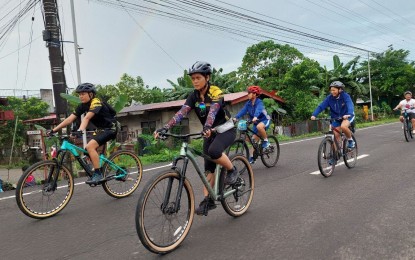 <p><strong>BIKE FOR RIGHTS.</strong> Bikers from Eastern Visayas join the ride for human rights campaign in Palo, Leyte on Sunday (Dec. 11, 2022). The event was part of the commemoration of International Human Rights Day in the region. (<em>Photo courtesy of Youth for Human Rights International- Eastern Visayas)</em></p>