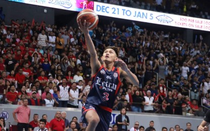 <p>Letran's Fran Yu <em>(Courtesy of Letran Facebook)</em></p>