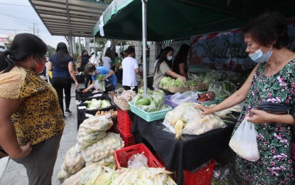 <p><strong>KADIWA</strong>. <span class="css-901oao css-16my406 r-poiln3 r-bcqeeo r-qvutc0">Parañaque City government employees take advantage of fresh vegetables, fish, meat and other products sold at very affordable prices at the </span><span class="r-18u37iz"><a class="css-4rbku5 css-18t94o4 css-901oao css-16my406 r-1cvl2hr r-1loqt21 r-poiln3 r-bcqeeo r-qvutc0" dir="ltr" href="https://twitter.com/hashtag/Kadiwa?src=hashtag_click&ref_src=twsrc%5Etfw%7Ctwcamp%5Eembeddedtimeline%7Ctwterm%5Escreen-name%3Apnagovph%7Ctwcon%5Es1_c14" target="_blank" rel="nofollow noopener noreferrer">#Kadiwa</a></span><span class="css-901oao css-16my406 r-poiln3 r-bcqeeo r-qvutc0"> store located in front of the city hall on Wednesday (Dec. 14, 2022). <em>(PNA photo by Avito Dalan) </em></span></p>