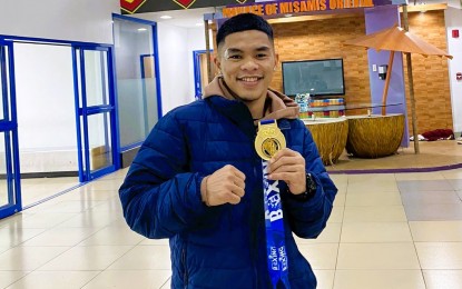 <p>Olympic silver medalist Carlo Paalam <em>(Photo from Paalam FB page)</em></p>