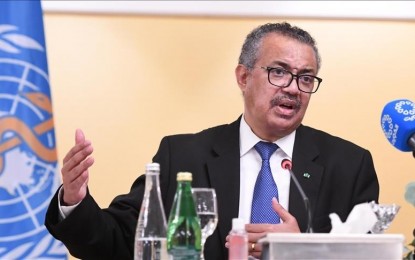 <p>WHO Director-General Tedros Adhanom Ghebreyesus <em>(Anadolu)</em></p>