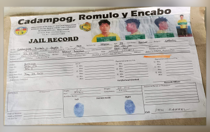 <p><strong>FUGITIVE.</strong> A manhunt is underway for the capture of Romulo Encabo Cadampog, 31, who escaped from the Butuan City Jail on Friday morning (Dec. 16, 2022). Cadampog is facing a homicide case filed at a local court in Butuan City.<em> (Photo grabbed from Joy Juntilla's Facebook account)</em></p>