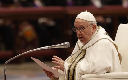 <p><em>Pope Francis (Anadolu)</em></p>