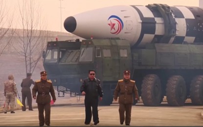 <p><strong>BALLISTIC MISSILES.</strong> The Japanese Coast Guard on Sunday said Pyongyang has tested two ballistic missiles.  North Korea has been testing ballistic missiles for most of the second half of 2022. <em>(Sputnik)</em> </p>