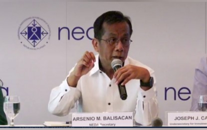 <p>National Economic and Development Authority Secretary Arsenio Balisacan <em>(file photo)</em></p>