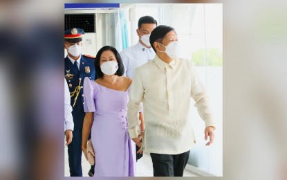 <p><em>President Ferdinand R. Marcos Jr. and First Lady Liza Araneta-Marcos (File photo) </em></p>