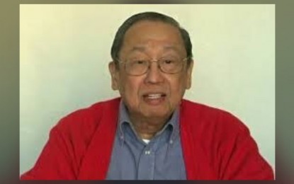 <p>CPP-NPA-NDF founder Jose Maria Sison <em>(File photo) </em></p>