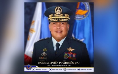 <p><strong>MARAWI HERO</strong> Newly-appointed Philippine Air Force commander Major general Stephen Parreno.  He played a major role in the five-month battle for Marawi in 2017. <em>(Photo courtesy of PAF)</em></p>