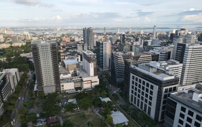 <p>Cebu business district <em>(File photo)</em></p>