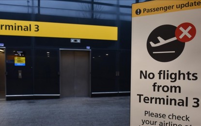 <p><strong>TRAVEL RESTRICTIONS </strong>The United Kingdom government is weighing its options on whether to impose COVID-19 restrictions on guests coming from China amid a fresh surge of infections in the east Asian country. <em>(Anadolu)</em></p>