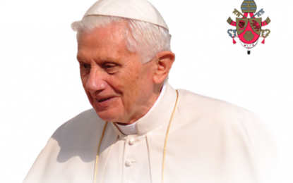 <p>Pope Benedict XVI <em>(photo courtesy of The Vatican website) </em></p>