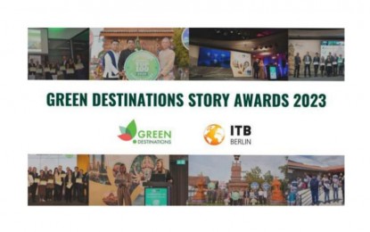 <p><strong>VYING FOR AWARDS</strong>. The cities of Bago and Sagay in Negros Occidental province are nominated for the Green Destinations Story Awards at the Internationale Tourismus-Börse, the world's leading travel trade show, to be held in Berlin, Germany on March 7. The Green Destinations Story Awards at ITB Berlin showcase and celebrate the most inspirational initiatives for sustainable tourism development. <em>(Image courtesy of GreenDestinations Facebook page)</em></p>