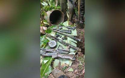 Army discovers NPA arms cache in upland Leyte village