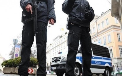 <p><strong>CHEMICAL TERROR  </strong>German police says they arrested an Iranian citizen on suspicion of planning a chemical terror attack on Sunday (Jan. 7, 2023). <em>(Anadolu)</em></p>