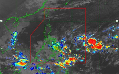 <p><strong>RAINY MONDAY.</strong> The trough of the low pressure area continues to affect most parts of the Caraga Region as several local government units have suspended classes on Monday (Jan. 9, 2023), especially at the elementary and high school levels. Landslides were also reported in San Jose town in Dinagat Islands province. <em>(Photo grabbed from PAGASA Facebook Page)</em></p>