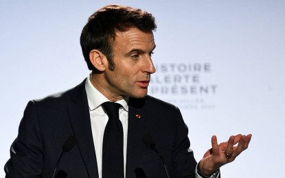 <p>French President Emmanuel Macron <em>(Photo from TASS) </em></p>