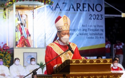 <p>Manila Archbishop Cardinal Jose Advincula <em>(File photo) </em></p>