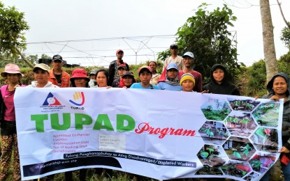 <p><strong>SEASONAL WORKERS</strong>. A total of 226 informal sector workers in Barangay Banban, Ayungon town in Negros Oriental have benefitted from the TUPAD project of the Department of Labor and Employment. The seasonal workers were assigned to help out at the modern mechanized nursery of the Department of Environment and Natural Resources for 10 days in December last year. <em>(Photo courtesy of the DOLE-Region 7)</em></p>