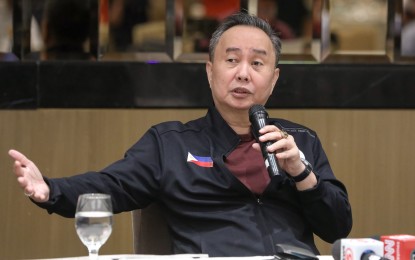 <p>Philippine Olympic Committee president Abraham "Bambol" Tolentino. <em>(PNA file photo) </em></p>