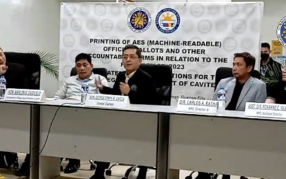 Comelec starts printing of 350K ballots for Cavite special polls