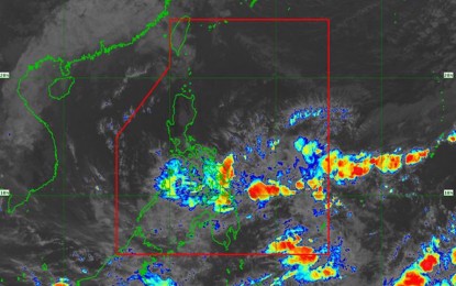 <p><strong>AFFECTED RESIDENTS</strong>. The low pressure area (LPA) affecting Caraga Region has displaced around 317 families in Dinagat Islands province as of Wednesday (Jan. 11, 2023). As of 10 a.m. on Jan. 12, the LPA was spotted 355 kilometers southeast of Surigao City, bringing moderate to heavy rains in most parts of the region.<em> (Photo grabbed from DOST PAGASA Butuan Facebook Page)</em></p>