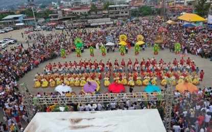 <p><strong>'PASASALAMAT'</strong> Pagadian City fluvial procession on Saturday (Jan. 14, 2023) in honor of its patron saint, Sto. Niño (Holy Child Jesus). Officially named Pasasalamat (Gratitude) Festival, it coincides with Cebu City’s Sinulog Festival. <em>(Photo courtesy of Asenso Pagadian)</em></p>