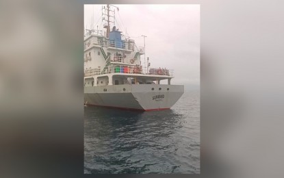 <p><strong>SEIZED</strong> The vessel that carries 4,000 metric tons of Thai sugar worth P240 million was apprehended by a composite team of the Bureau of Customs in Batangas port on Friday (Jan 13, 2023). A warrant of seizure and detention was already issued against the vessel and the sugar shipment. <em>(Photo courtesy of BOC)</em></p>
